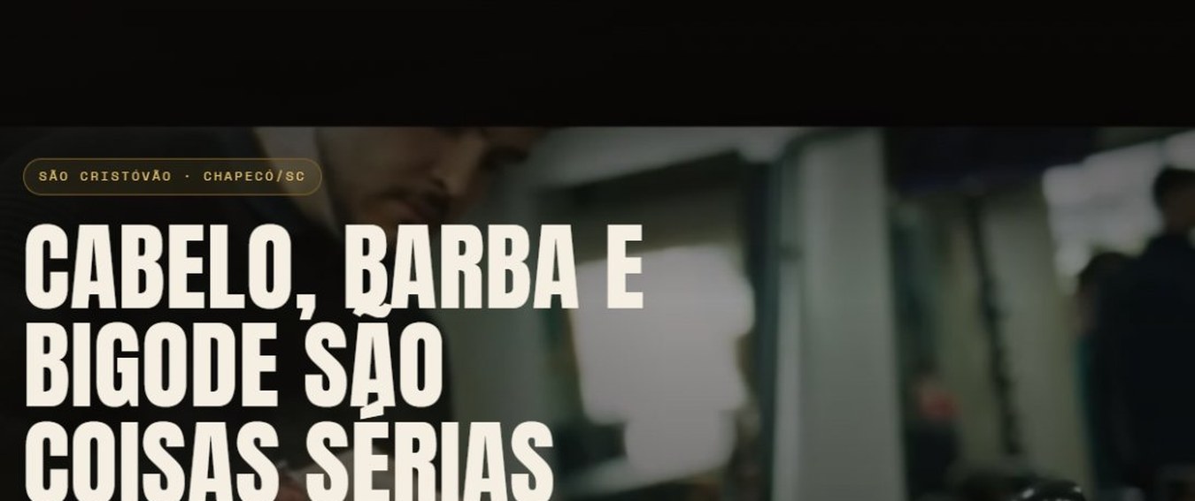 Site da El Dourado Barbershop